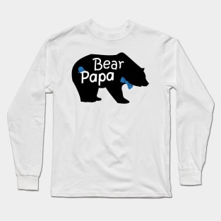 Bear Papa On Long Sleeve T-Shirt